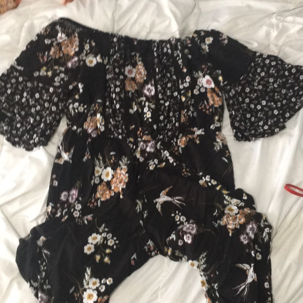 Off shoulder jumpsuit